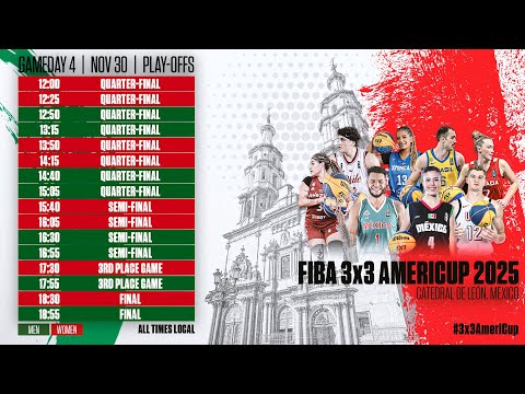RE-LIVE | FIBA 3x3 AmeriCup 2025 | Finals | 3x3 Basketball