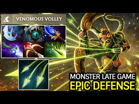 1v5 Monster Late Game – Medusa Defense and Comeback Dota 2
