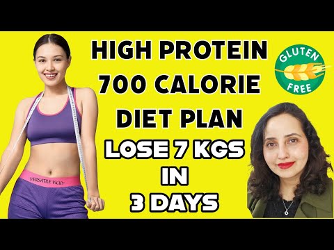 700 Calorie Diet Plan For Weight Loss | Lose 7 Kgs In 3 Days
