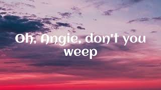 The Rolling Stones - Angie (lyrics)