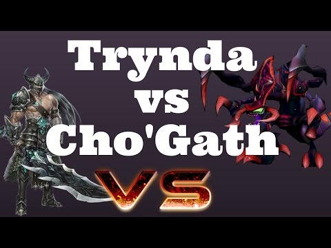 Tryndamere vs Cho'Gath | Whats up baby?