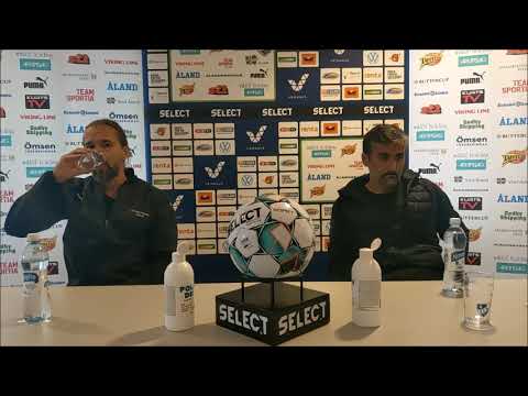 Presskonferens IFK - FC Inter