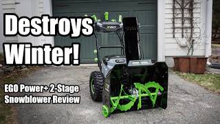 EGO Power+ SNT2405 Review – The Best Battery Snow Blower?