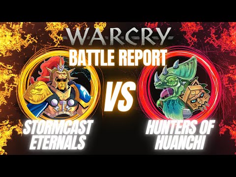 Age of Sigmar Warcry Battle Report: Stormcast Eternals vs Hunters of Haunchi