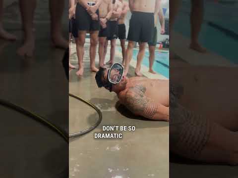 Don't Panic: Special Operations Candidates getting water confidence coaching