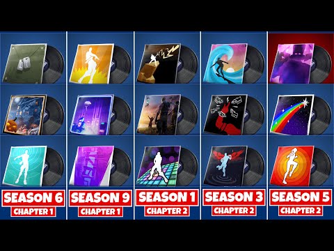 Evolution of Fortnite Lobby Music! (Chapter 1 Season 1 - Chapter 2 Season 5)