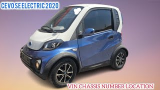 CEVO ELECTRIC 2020 VIN CHASSIS NUMBER LOCATION #foryou