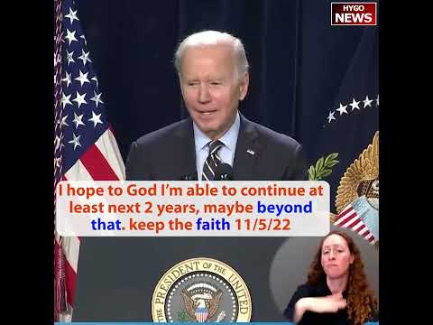 Biden: I hope to God to continue at least next 2 years, maybe beyond that. keep the faith
