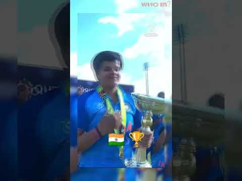 ICC Under19 Women's T20 World Cup 2023| U19T20Worldcup|ENGWU19 vs INDWU19|Shefali Verma| Who Is?