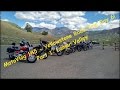 MotoVlog 145 Yellowstone Road Trip Day 6 Part 1 Lamar Valley Triumph Tiger 800