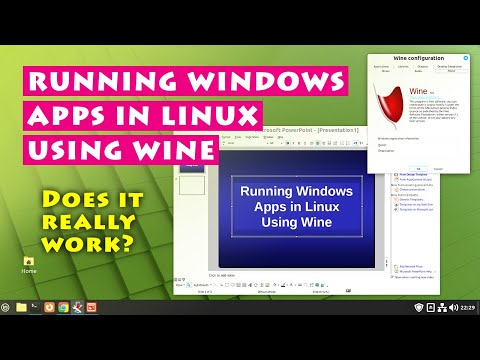 Running Windows Apps in Linux Using Wine
