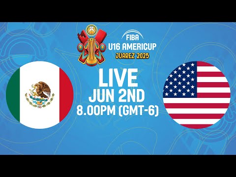 Mexico v USA | Full Basketball Game | FIBA U16 AmeriCup 2025