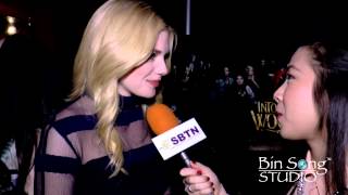 Into The Woods Interview  with Lilla Crawford,  Mackenzie Mauzy...Video By Bin Song