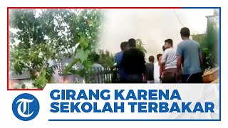 Viral Video Bocah Kegirangan saat Rekam Sekolahnya Kebakaran, Sebut Tak Perlu Sekolah Lagi
