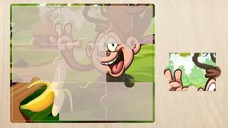 🍓🧀 22 Food Puzzles 🧩 with Spoken Food Name - Puzzle for Kids Learn Food Walkthrough