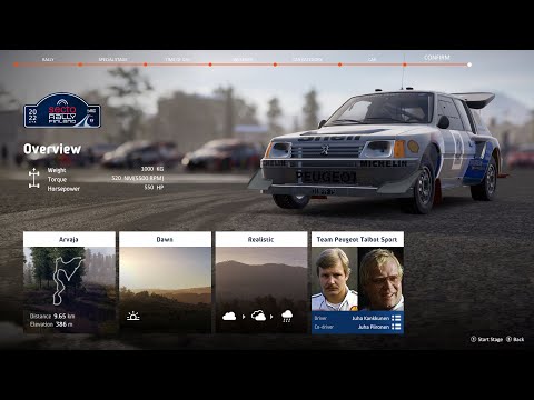World Record Peugeot 205 T16 EVO 2 Rally Finland WRC Generations