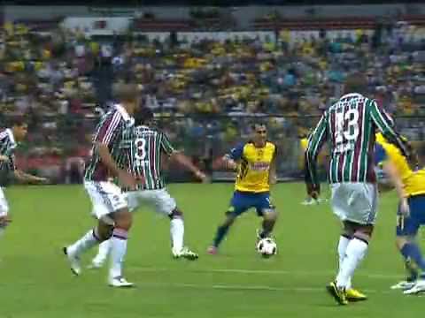 O gol de América-MEX 1 x 0 Fluminense pelo Grupo 3 da Taça Libertadores da América 2011