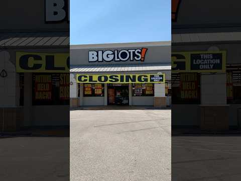 Big Lots Time Close