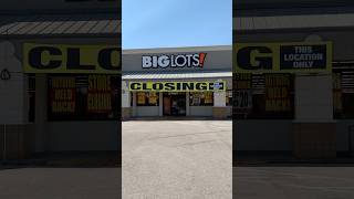 Big Lots! Locations Closing Down #storeclosing