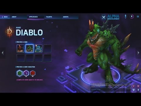 Character Skins and Colors - Heroes of the Storm Alpha