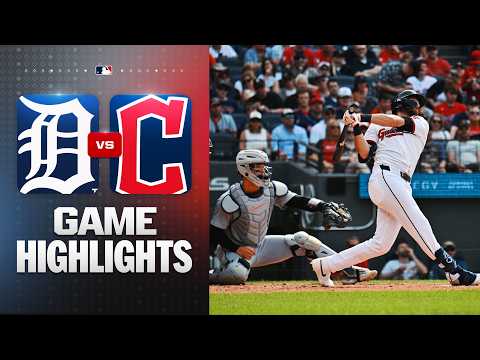 클리블랜드 VS 디트로이트 3:1 MLB 하이라이트