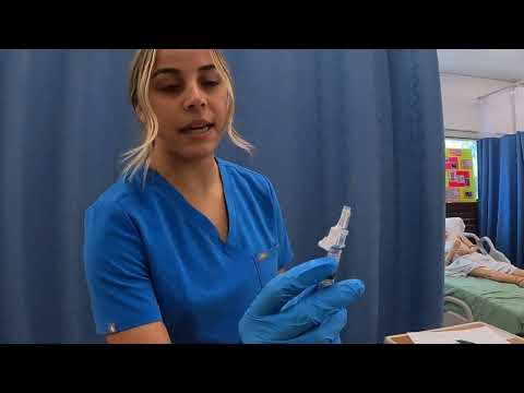 IM Injection. How to activate safety device (BD safetyglide syringe)