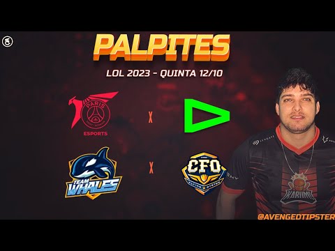 Palpites League of Legends 12/10/2023: PSG x LOUD