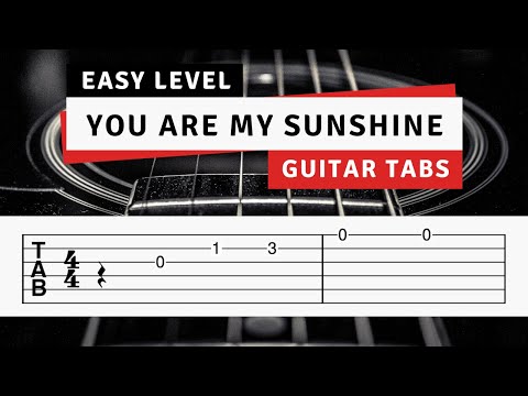 Learn You Are My Sunshine | Guitar Tabs (Easy Tutorial)