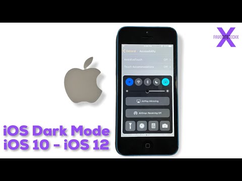 iOS Dark Mode on iOS 10 and iOS 12 🖤