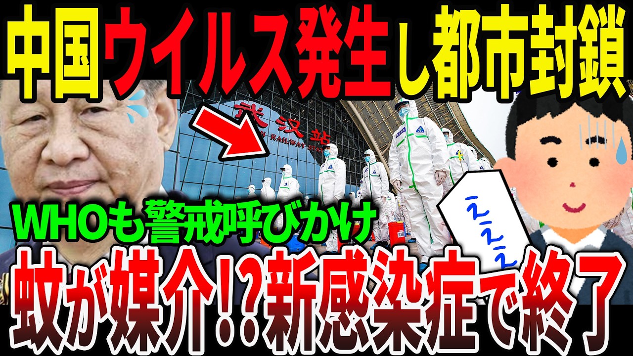 中国新感染症で都市封鎖！ついに世界が一斉報道か？【ずんだもん＆ゆっくり解説】
