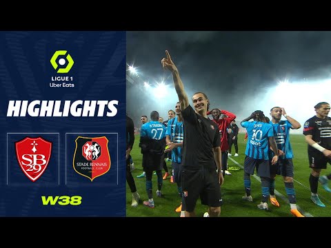STADE BRESTOIS 29 - STADE RENNAIS FC (1 - 2) - Highlights - (SB29 - SRFC) / 2022-2023