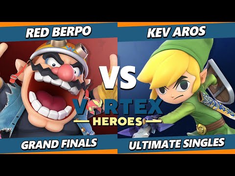 Vortex Heroes GRAND FINALS - red berpo (Wario, Sonic, Joker) Vs. Kev_Aros (Toon Link) SSBU Ultimate