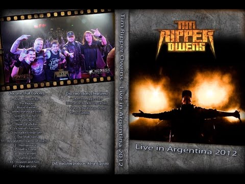 Tim Ripper Owens Full Concert DVD - Latin AmericanTour - Esposito - Telis - Villamil - Paleari