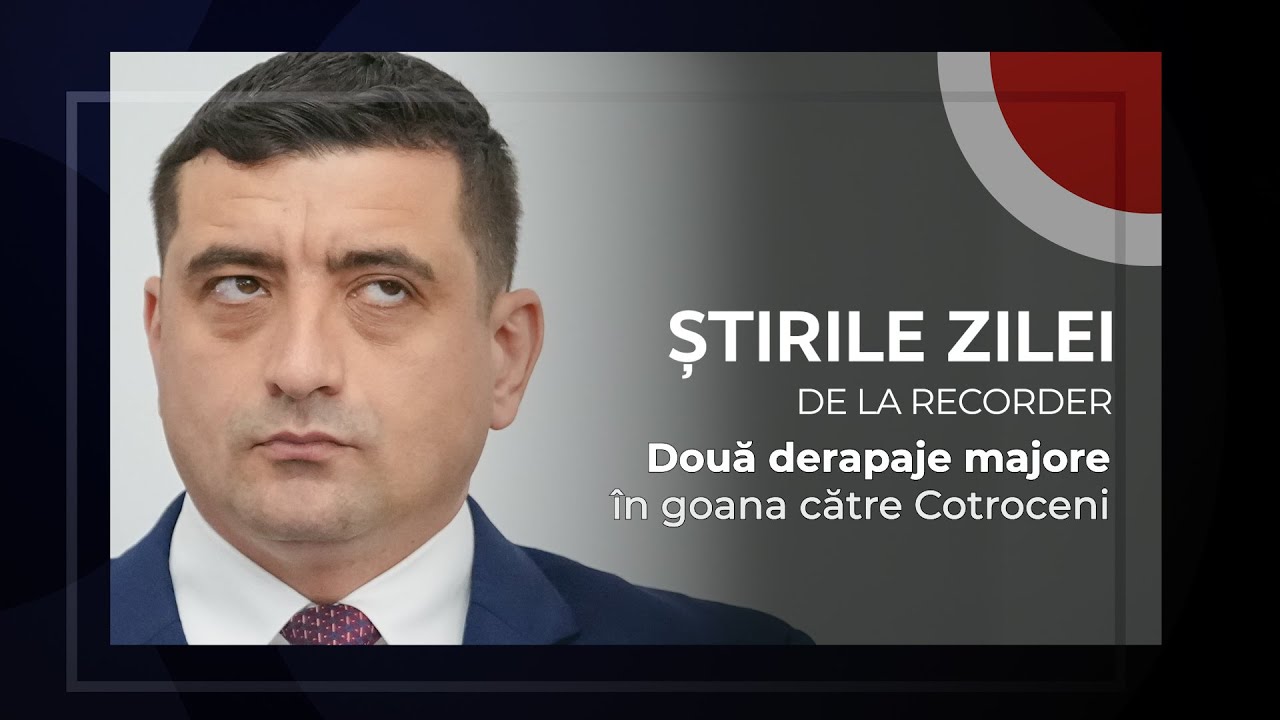 15 MAI 2025. Două derapaje majore în goana către Cotroceni