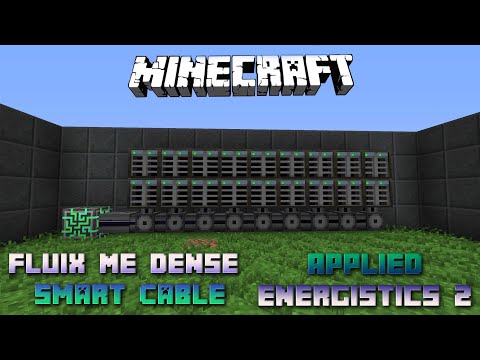 Fluix ME Dense Smart Cable 📀 Minecraft Applied Energistics Tutorial 📀 Deutsch / German 📀 #Minecraft