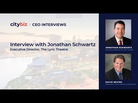 Citybiz Interview: Jonathan Schwartz, Executive Director of The Lyric Theatre