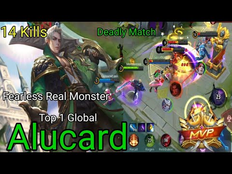 Lifestealing Sword Of Alucard Kills All ! 14 Kills | Top 1 Global Alucard | Mobile Legends Bang Bang