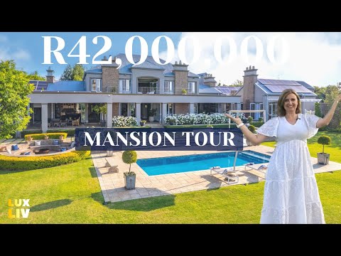 Touring a R42,000,000 MEGA MANSION in Waterfall Equestrian Estate