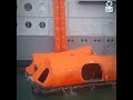 Marine Evacuation system slide deployment training YouTube video. Passenger 🚢 ships safety equipment