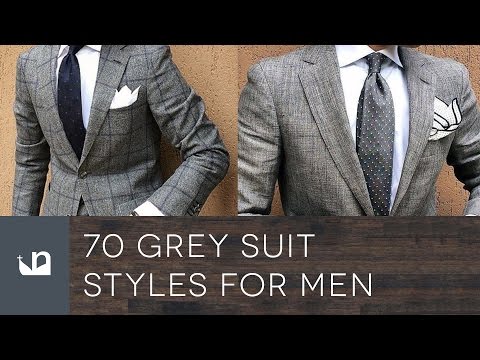 70 Grey Suit Styles For Men - Male Fashion
