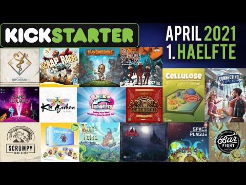 Brettspiele auf Kickstarter/Gamefound im April 2021 (1. Hälfte) - Kickstartervorschau -