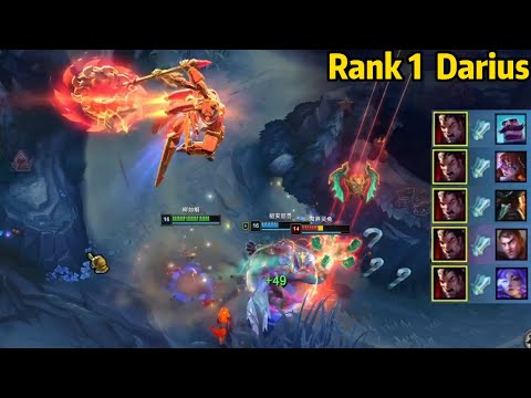 Rank 1 Darius: This Darius PENTAKILL is Absolute Cinema!