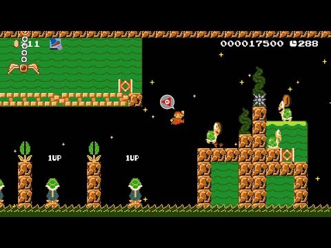 Super Mario Maker 2 - Caustic Cavern - By Happytime