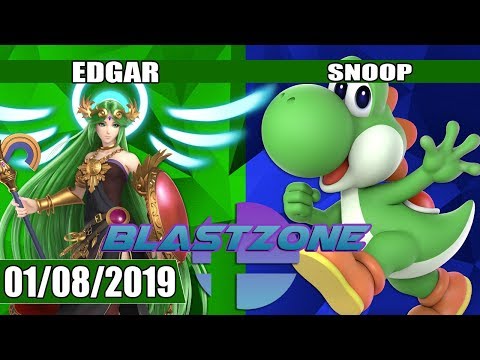 PSG Blastzone: Edgar (Palutena) vs Sugoi | Snoop (Yoshi) - Losers Semis