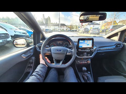 New Ford Fiesta Hybrid ST-Line 2022 Test Drive POV