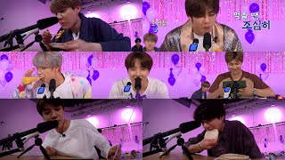 Download lagu [English Sub] BTS ASMR Eating Compilation Run BTS EP. 98 mp3
