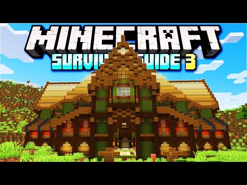 Pixlriffs - Building A Grand Storage Hall! ▫ Minecraft Survival Guide S3 ▫ Tutorial Let's Play [Ep.45]