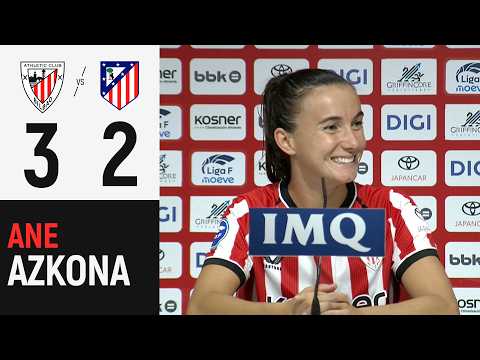 Imagen de portada del video Ane Azkona | Athletic Club 3-2 Atlético de Madrid | Liga F 2026/27 J5