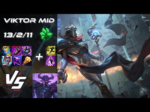 MID Viktor vs Kassadin - EU Challenger Patch 25.S1.4