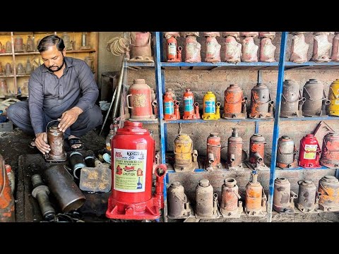 Amazing Restoration of 30 Ton Hydraulic Jack | How to repair hydraulic jack